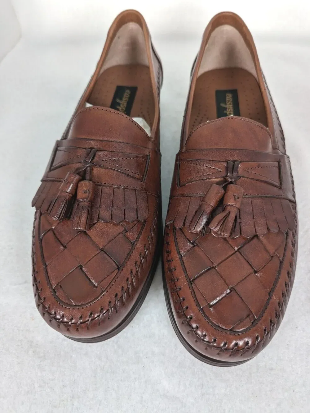 Easy Spirit Mens shoes 9.5B NIB Leather Upper Made In Brazil